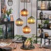 Koyoto Lampa wisząca, Kula świetlna, Lampa wiszącego klastra Niebeieski, Zielony, W kolorze miedzi, 4-punktowe
