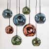 Ripoll Lampa wisząca, Kula świetlna, Lampa wisząca Ecru, Czarny, 8-punktowe
