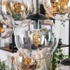 Gastor Lampa wisząca, Kula świetlna, Lampa wisząca W kolorze bursztynu, Przezroczysty, Przydymiony, 8-punktowe