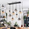 Gastor Lampa wisząca, Kula świetlna, Lampa wisząca W kolorze bursztynu, Przezroczysty, Przydymiony, 8-punktowe