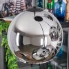 Koyoto lampa wisząca, kula świetlna, lampa wisząca kaskadowa chrom, przydymiony, 4-punktowe