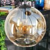 Koyoto lampa wisząca, kula świetlna, lampa wisząca kaskadowa bursztynowy, 4-punktowe