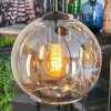 Koyoto lampa wisząca, kula świetlna, lampa wisząca kaskadowa bursztynowy, 4-punktowe