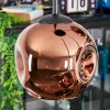 Ripoll lampa wisząca, kula świetlna, lampa wisząca kaskadowa miedziany, 4-punktowe