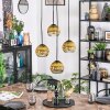 Ripoll Lampa wisząca, Kula świetlna, Lampa wiszącego klastra Złoty, Przezroczysty, 4-punktowe