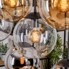 Gastor Lampa wisząca, Kula świetlna, Lampa wisząca W kolorze bursztynu, Chrom, Przezroczysty, Przydymiony, 8-punktowe