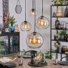 Koyoto Lampa wisząca, Kula świetlna, Lampa wiszącego klastra W kolorze bursztynu, Przezroczysty, 4-punktowe
