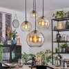 Koyoto Lampa wisząca, Kula świetlna, Lampa wiszącego klastra W kolorze bursztynu, Przezroczysty, 4-punktowe
