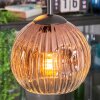 Ripoll lampa wisząca, kula świetlna, lampa wisząca kaskadowa przezroczysty, miedziany, 4-punktowe