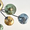 Ripoll Lampa sufitowa, Kula świetlna Niebeieski, Złoty, Zielony, 8-punktowe