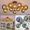 Koyoto Lampa sufitowa, Kula świetlna 89 cm Niebeieski, Zielony, W kolorze miedzi, 12-punktowe
