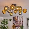 Koyoto Lampa sufitowa, Kula świetlna 89 cm Niebeieski, Złoty, Zielony, 12-punktowe