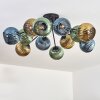Koyoto Lampa sufitowa, Kula świetlna 89 cm Niebeieski, Złoty, Zielony, 12-punktowe