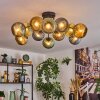 Koyoto Lampa sufitowa, Kula świetlna 89 cm Niebeieski, Złoty, Zielony, 12-punktowe