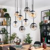 Gastor Lampa wisząca, Kula świetlna, Lampa wisząca W kolorze bursztynu, Przezroczysty, Przydymiony, 8-punktowe