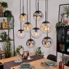 Gastor Lampa wisząca, Kula świetlna, Lampa wisząca W kolorze bursztynu, Przezroczysty, Przydymiony, 8-punktowe