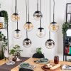Gastor Lampa wisząca, Kula świetlna, Lampa wisząca W kolorze bursztynu, Przezroczysty, Przydymiony, 8-punktowe