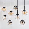 Gastor Lampa wisząca, Kula świetlna, Lampa wisząca W kolorze bursztynu, Przezroczysty, Przydymiony, 8-punktowe