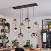 Gastor Lampa wisząca, Kula świetlna, Lampa wisząca W kolorze bursztynu, Przezroczysty, Przydymiony, 8-punktowe