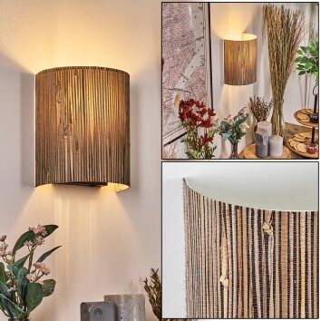 Viadores lampa up & down, kinkiet czarny, biały, 1-punktowy