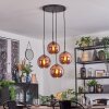 Ripoll Lampa wisząca, Kula świetlna, Lampa wiszącego klastra W kolorze miedzi, 4-punktowe