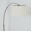 Bassagoda Lampa stojąca Nikiel matowy, Czarny, 1-punktowy