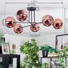 Koyoto Lampa sufitowa, Kula świetlna 72 cm W kolorze miedzi, 6-punktowe