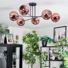 Koyoto Lampa sufitowa, Kula świetlna 72 cm W kolorze miedzi, 6-punktowe