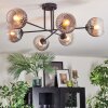 Koyoto Lampa sufitowa, Kula świetlna 78 cm Przezroczysty, Przydymiony, 6-punktowe
