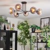 Koyoto Lampa sufitowa, Kula świetlna 78 cm Przezroczysty, Przydymiony, 6-punktowe