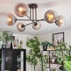 Koyoto Lampa sufitowa, Kula świetlna 78 cm Przezroczysty, Przydymiony, 6-punktowe