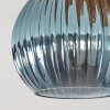 Koyoto lampa sufitowa, kula świetlna 40 cm kolory naturalne, czarny, 3-punktowe