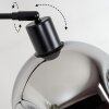Ripoll lampa stojąca, lampa podłogowa łukowa czarny, 1-punktowy