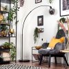Ripoll lampa stojąca, lampa podłogowa łukowa czarny, 1-punktowy