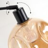 Ripoll lampa stojąca, lampa podłogowa łukowa czarny, 1-punktowy
