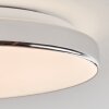 Makak Lampa Sufitowa LED Chrom, Biały, 1-punktowy