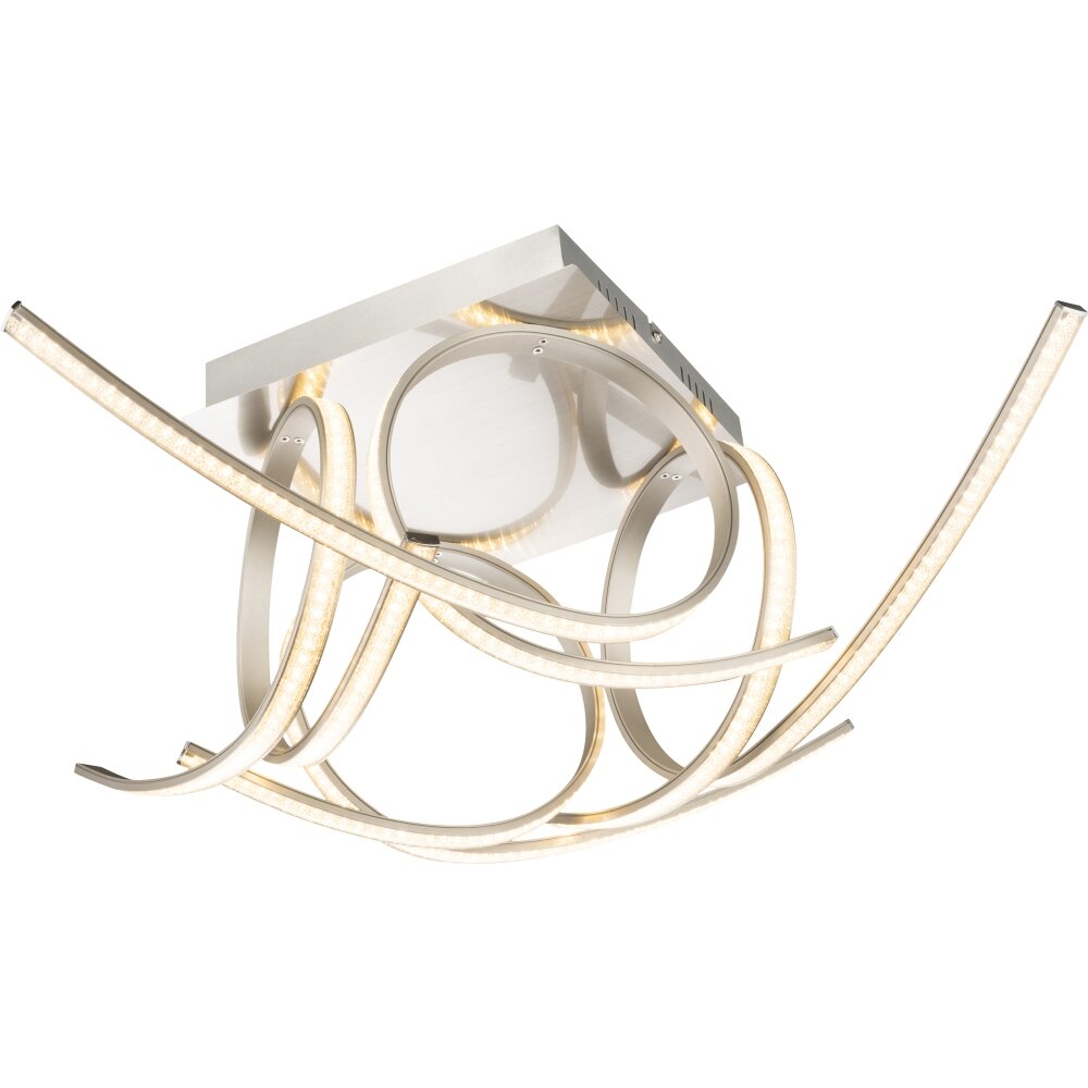 Globo CAGUA Lampa Sufitowa LED Nikiel matowy, 1-punktowy main product photo
