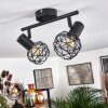 Palmira Lampa Sufitowa Czarny, 2-punktowe