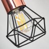 Baripada Lampa Sufitowa Czarny, 6-punktowe