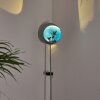 Loano Lampa solarna LED Niebeieski, Srebrny, 1-punktowy
