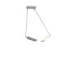 Luce-Design Book Lampa Sufitowa LED Srebrny, 2-punktowe