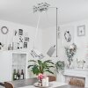Anneau Lampa Sufitowa LED Chrom, Srebrny, 2-punktowe