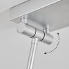 Anneau Lampa Sufitowa LED Chrom, Srebrny, 2-punktowe