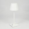 Mayordomo Lampa stołowa LED Biały, 1-punktowy