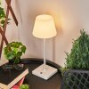 Mayordomo Lampa stołowa LED Biały, 1-punktowy