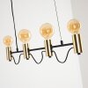 Gnarp Lampa Wisząca Czarno-złoty, 4-punktowe