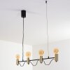 Gnarp Lampa Wisząca Czarno-złoty, 4-punktowe