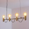 Gnarp Lampa Wisząca Czarno-złoty, 4-punktowe