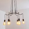 Cuyama Lampa Wisząca Czarny, 6-punktowe
