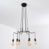 Cuyama Lampa Wisząca Czarny, 6-punktowe